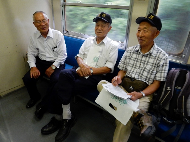 2015/7/18　只見線に乗って　からむし織の里フェアに行こう